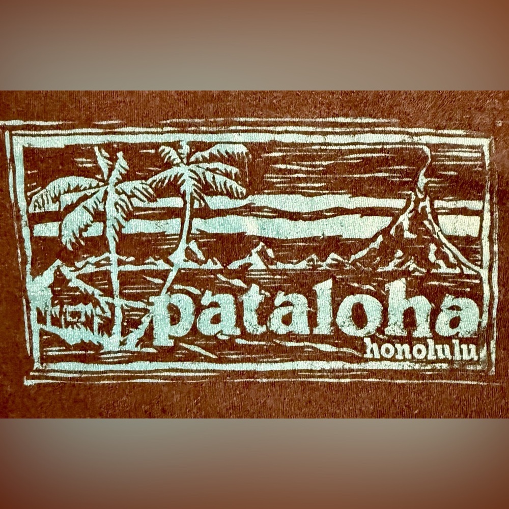 Patagonia Pataloha Honolulu Tee Men’s Small Recycled Cotton Graphic Shirt - Picture 4 of 11